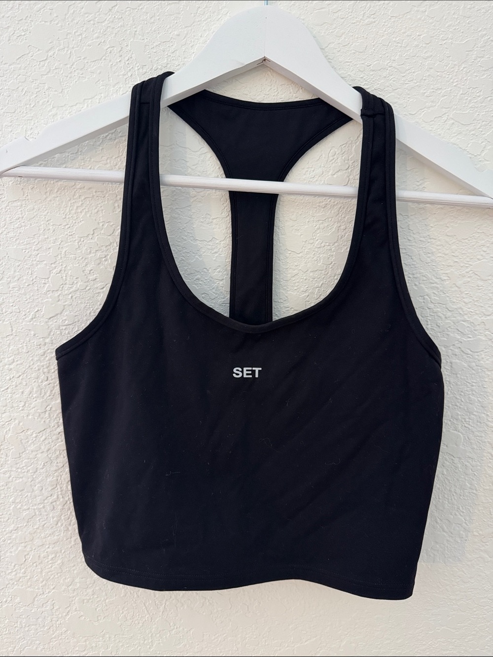 Set Active Racerback Cropped Tank